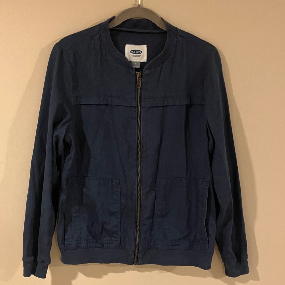 Old Navy Dark Blue Casual Jacket - Picture 1 of 5